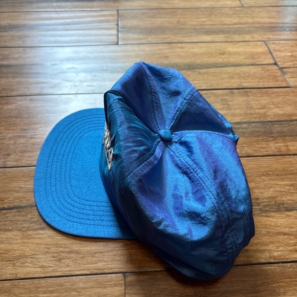 Vintage Kansas City Royals Snapback Hat Cap Windbreaker Nylon Rare MLB Baseball - Picture 4 of 9